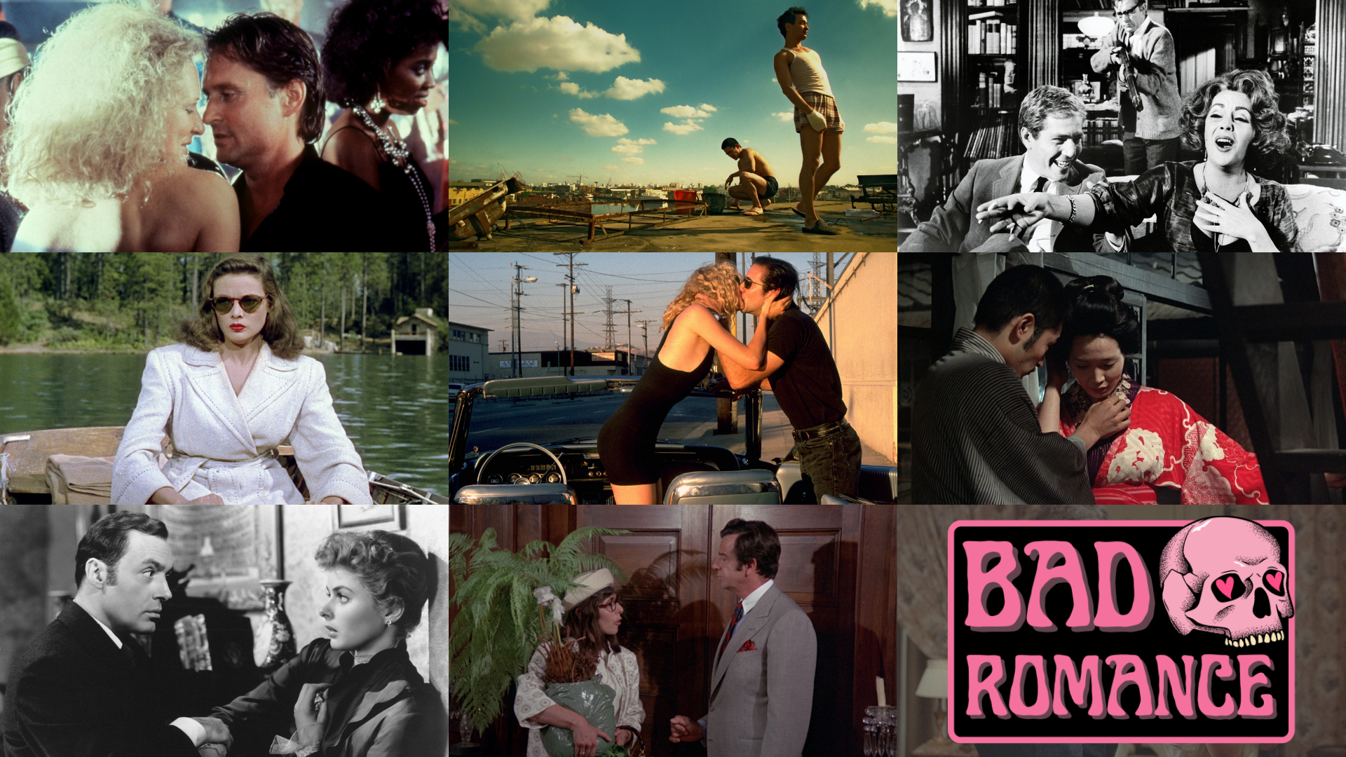 collage of bad romance films