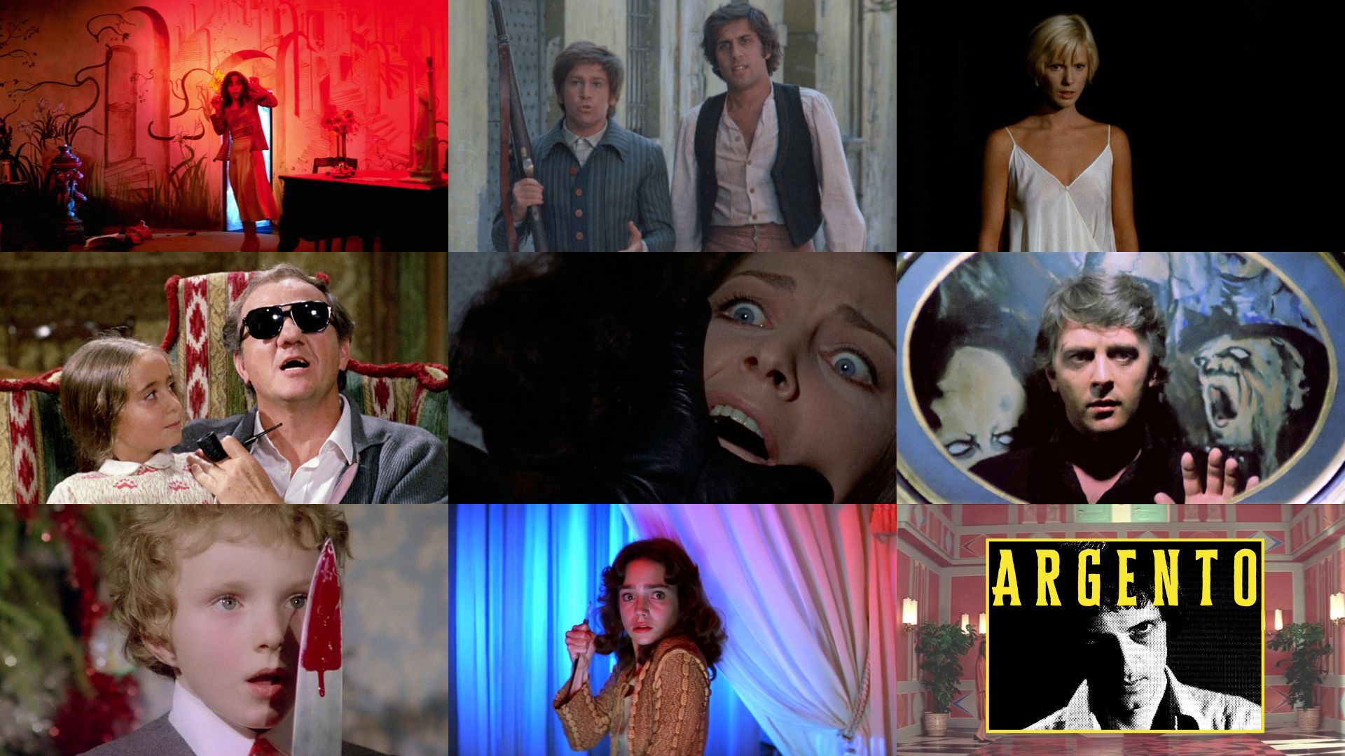 Dario Argento collage
