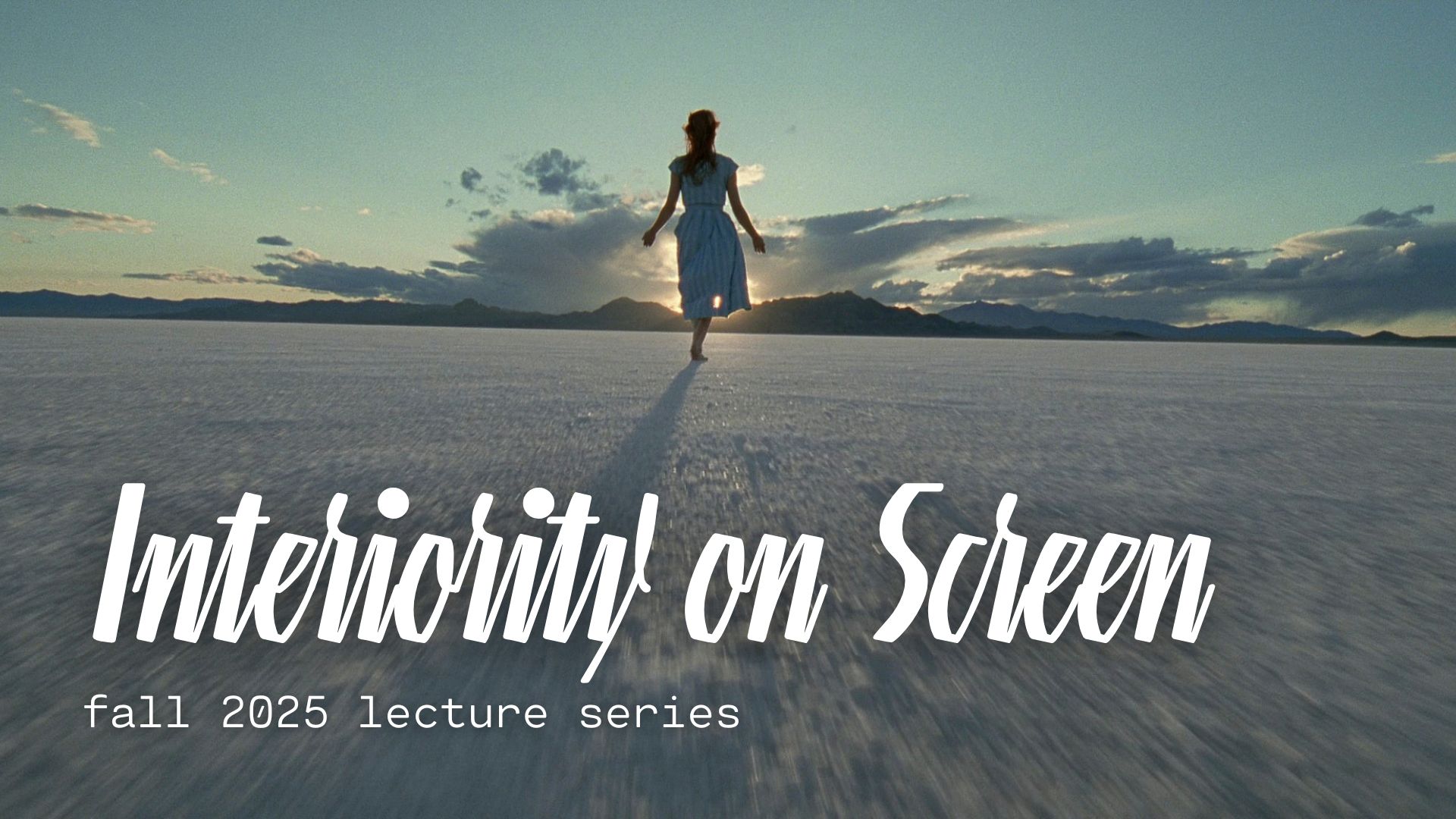 Interiority on Screen Fall 2025 Lecture Series