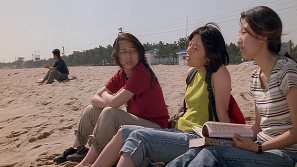 PEOPLE SITTING ON BAECH