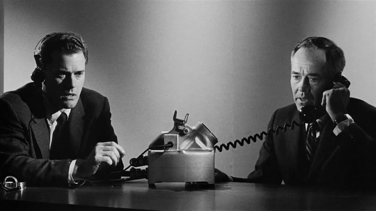 two men on the phone