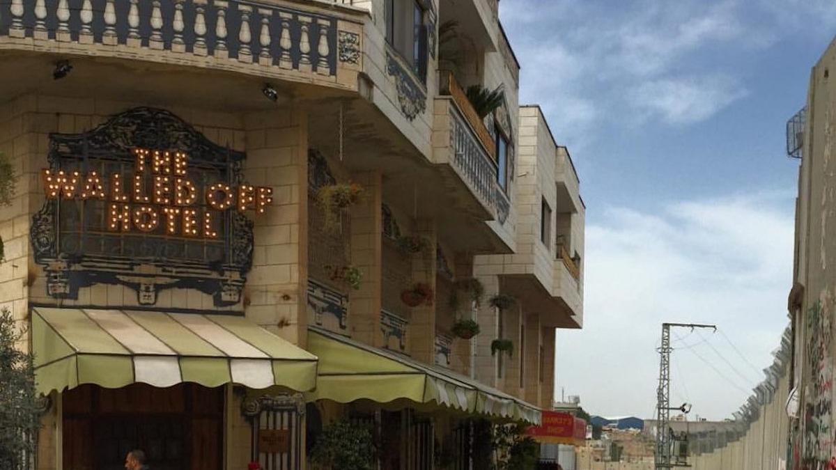 view of hotel on the corner of street