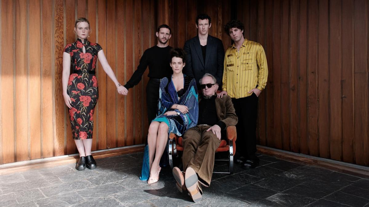 ROSEBUSH PRUNING, 2026, group of seven people posing outside in front of wood-panelled wall